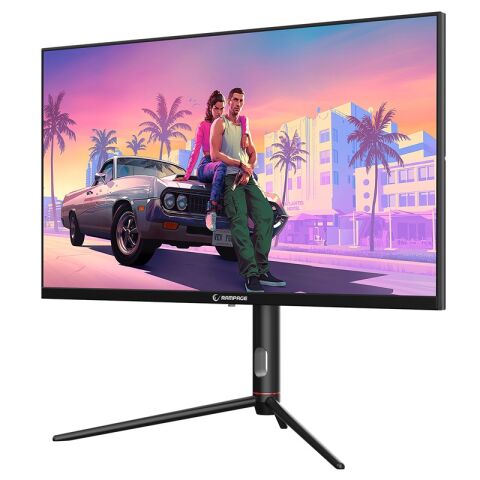 RAMPAGE GLACIER GL27R180Q 27'' 180HZ 1MS AUO IPS QHD 2K PİVOT SİYAH OYUNCU MONİTÖRÜ
