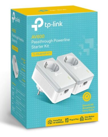 TP-LINK TL-PA4010P KIT AV600 AC GÜÇ SOKETLİ ADAPTOR