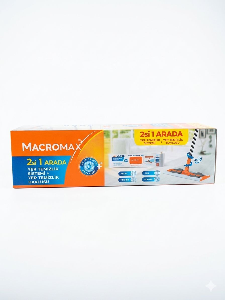 Macromax Famous Yer Temizlik Seti