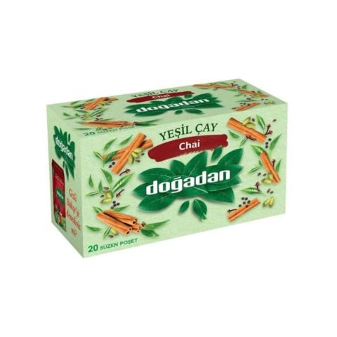 Doğadan Bitki Yeşil Çay Chai 20'li Paket
