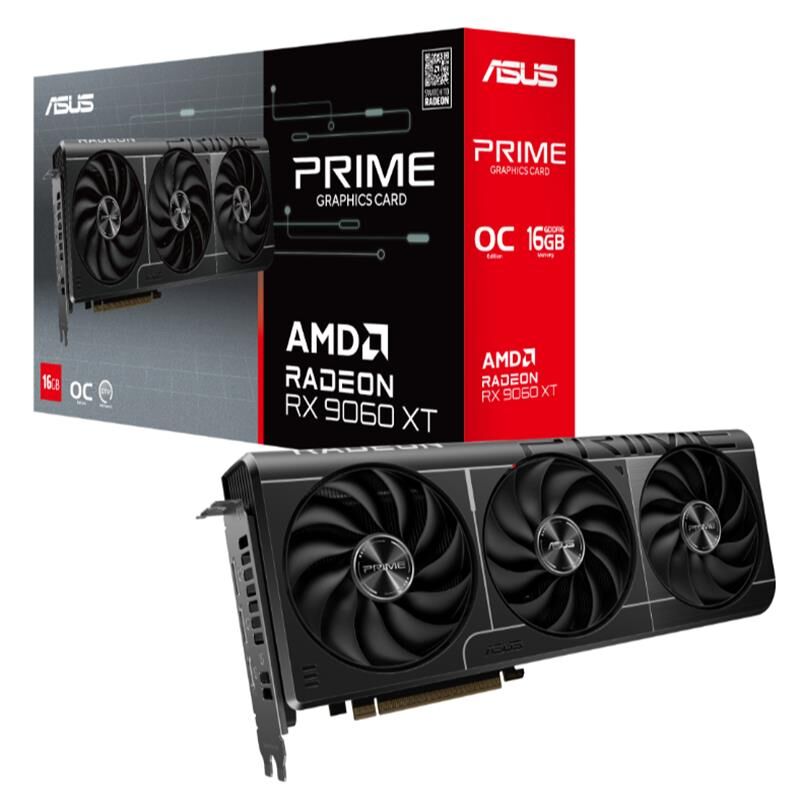 ASUS GEFORCE PRIME-RX9060XT-O16G EKRAN KARTI