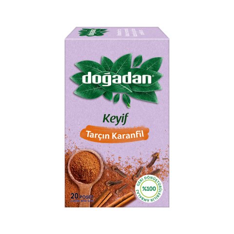 Doğadan Bitki Çayı Tarçınlı Karanfil 20'li Paket