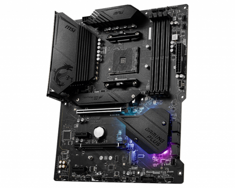 MSI MPG B550 GAMING PLUS DDR4 4400MHZ 1XHDMI 1XDP 2XM.2 USB 3.2 ATX AM4