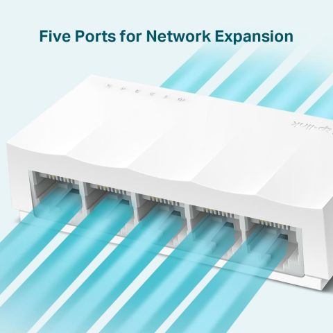 TP-LINK LS1005 5 PORT 10/100 DESKTOP SWITCH