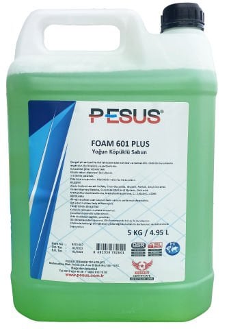 Pesus Foam 601 Yoğun Köpük El Sabunu 5 Kg