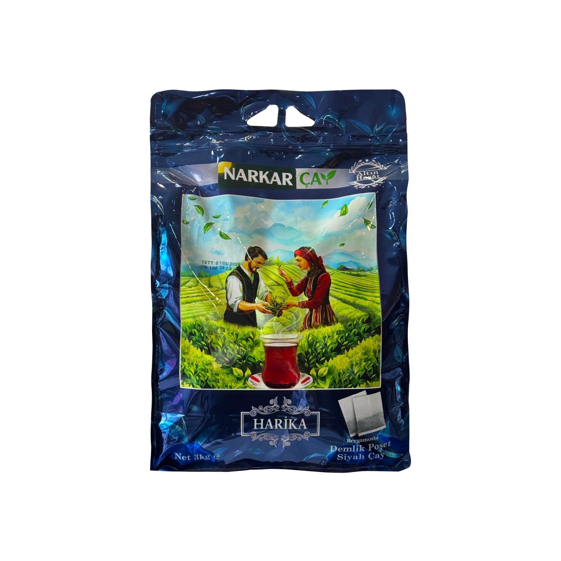 Narkar Altın Hasat Bergamotlu Harika Demlik Poşet Çay 30 Gr 200'lü Paket