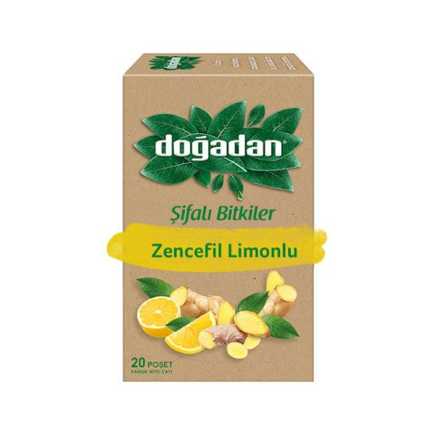 Doğadan Bitki Çayı Limon-Zencefil 18'li Paket