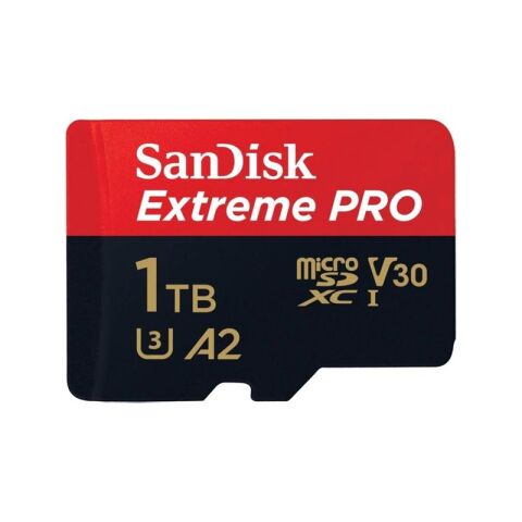 1 TB SANDISK EXTREME PRO SDXC UHS-I A2 MICROSD SDSQXCD-1T00-GN6MA
