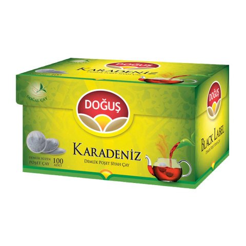 Doğuş Karadeniz Demlik Poşet Çay Bergamotlu 100'lü
