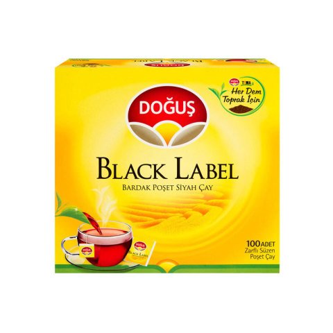 Doğuş Black Label Bardak Poşet Çay 100'lü