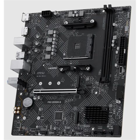 MSI PRO B550M-B DDR4 4600MHZ 1XHDMI 2XM.2 MATX AM4 (AMD AM4 5000/5000G/4000G/3000/3000G SERİLERİ İLE UYUMLU)