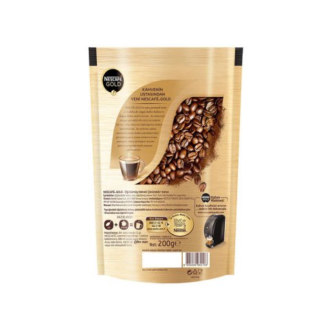 Nescafe Gold Kahve Poşet 200 gr