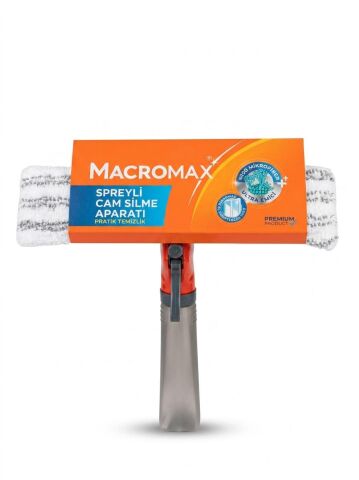 Macromax Spreyli Cam Silme Aparatı