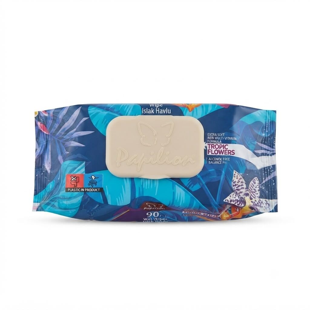 Papilion Islak Mendil 90'lı Paket