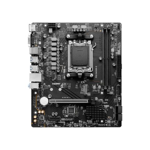 MSI PRO B650M-E DDR5 6800MHZ 1XVGA 1XHDMI 1XM.2 USB 3.2 MATX AM5 (AMD AM5 9000,8000,7000 SERİLİ İŞLEMCİ UYUMLU)