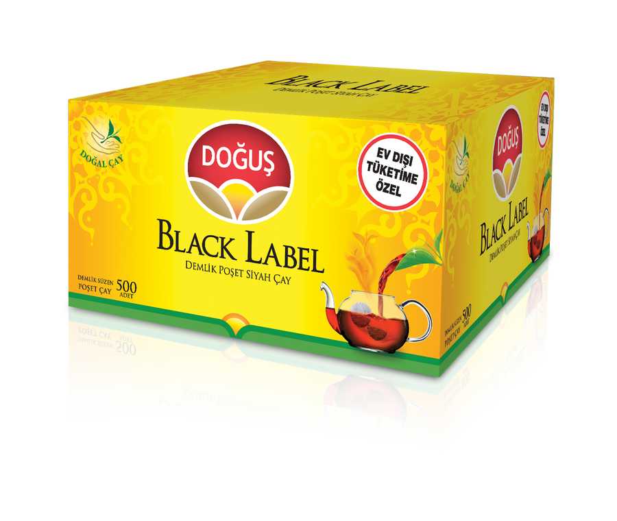 Doğuş Demlik Poşet Çay Black Label 500'lü