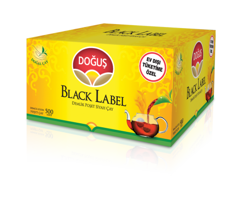 Doğuş Demlik Poşet Çay Black Label 500'lü