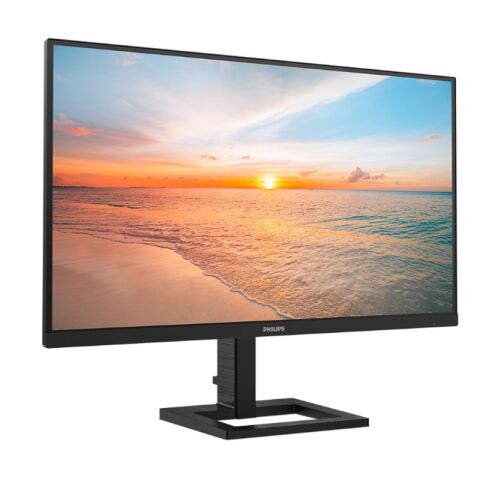 27 PHILIPS 27E1N1800AE/01 IPS 4MS 60MHZ 2XHDMI 1XDP 4K UHD 3840X2160 HOPARLÖR YÜKSEKLİK AYARI VESA SİYAH