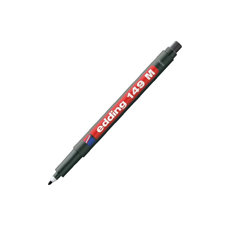 Edding 149M Asetat Kalemi Siyah - Silgili