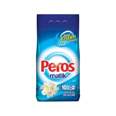 Peros Matik Göz Alıcı Beyazlar İçin Çamaşır Deterjanı 10 Kg