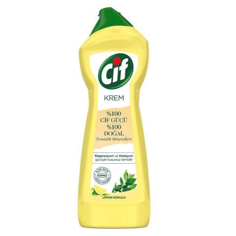 Cif Krem Temizleyici Limonlu 750 Ml