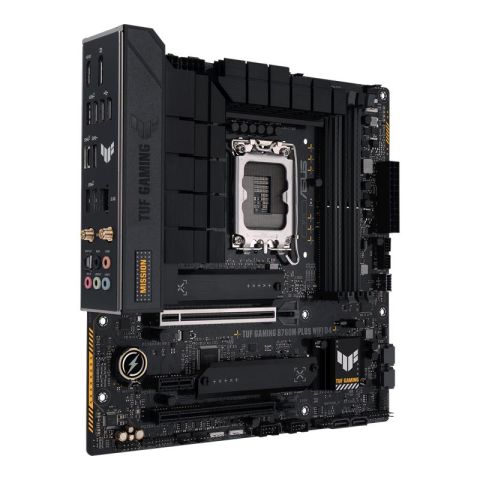 ASUS TUF GAMING B760M-PLUS WIFI D4 DDR4 5333MHZ 1XHDMI 1XDP 2XM.2 USB 3.2 MATX 1700P (13. VE 12.NESİL İŞLEMCİ UYUMLU)