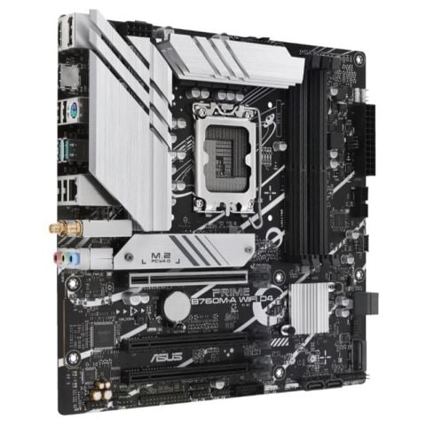 ASUS PRIME B760M-A WIFI D4 DDR4 5333MHZ 2XHDMI 1XDP 2XM.2 USB 3.2 MATX 1700P (13. VE 12.NESİL İŞLEMCİ UYUMLU)