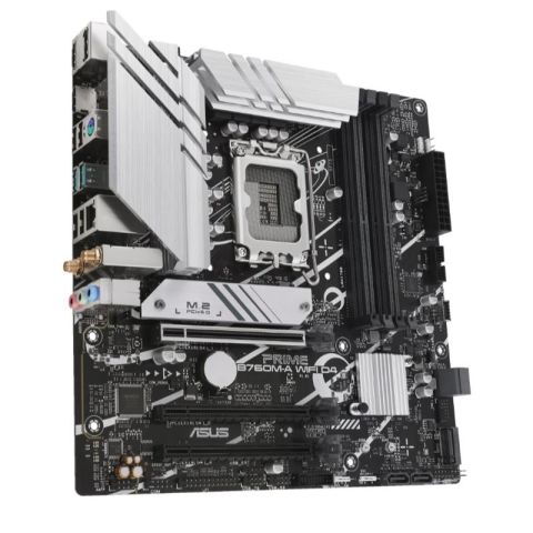 ASUS PRIME B760M-A WIFI D4 DDR4 5333MHZ 2XHDMI 1XDP 2XM.2 USB 3.2 MATX 1700P (13. VE 12.NESİL İŞLEMCİ UYUMLU)