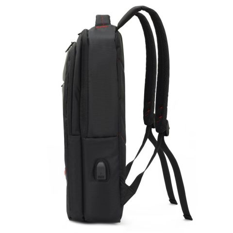MACK MCC-006 15.6'' OFFİCE USB GİRİŞLİ NOTEBOOK SIRT ÇANTASI SİYAH