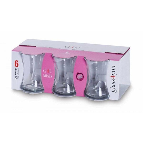Paşabahçe 42461 Glass You Çay Bardağı 6 Lı
