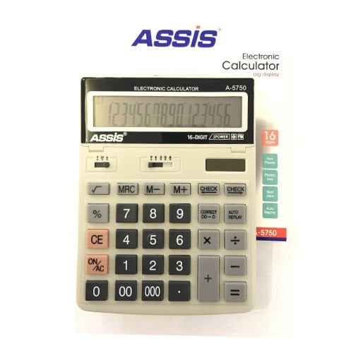 Assis A-5750 Hesap Makinesi 16 Hane