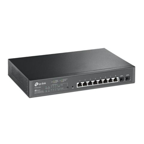 TP-LINK TL-SG2210MP 8 PORT GIGABIT + 2XGB SFP YONETILEBILIR 150W POE SWITCH