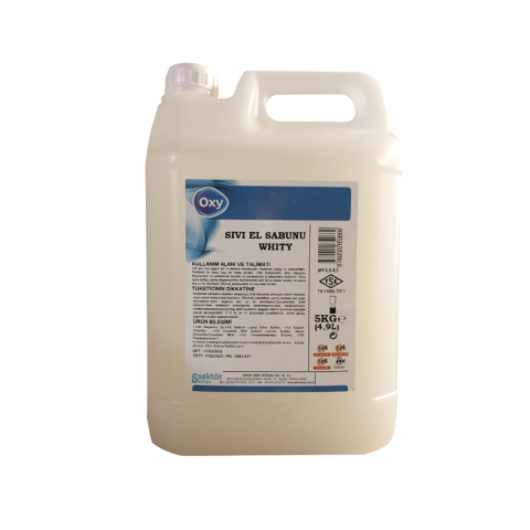 Oxy Sıvı El Sabunu Hindistan Cevizli 5 Kg