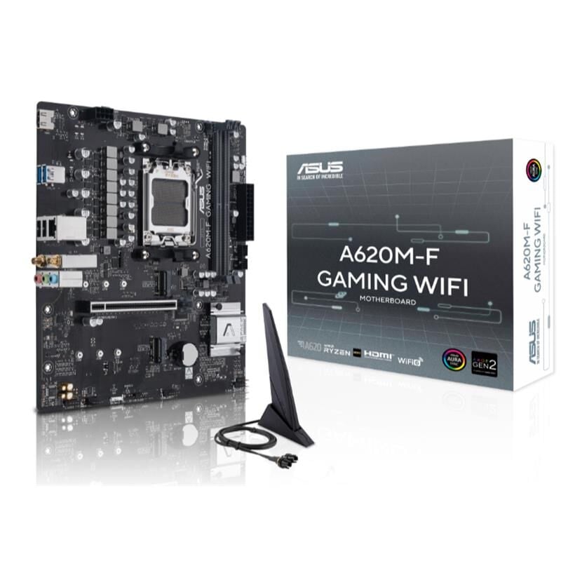 ASUS A620M-F GAMING WIFI6 DDR5 8000MHZ 1XHDMI 2XM.2 AM5