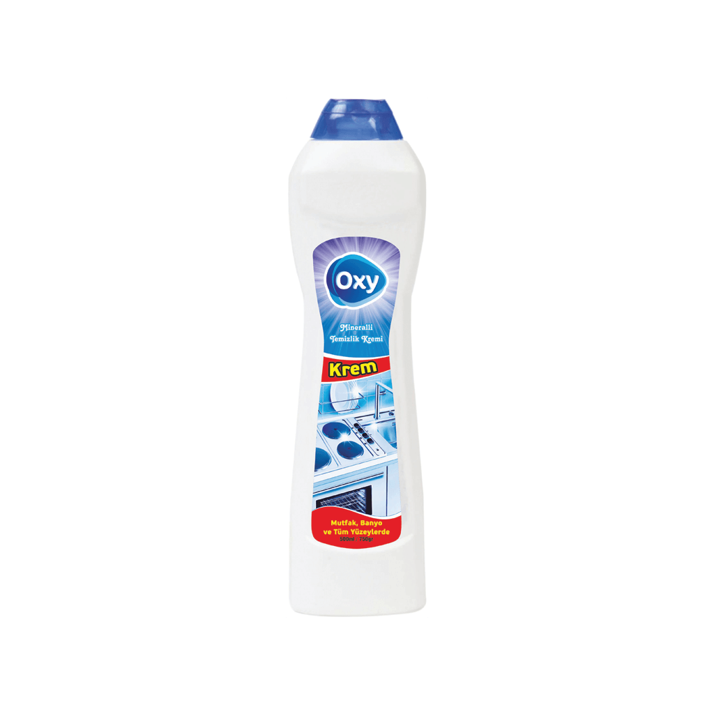 Oxy Mineralli Temizlik Kremi Amonyaklı 750 Ml