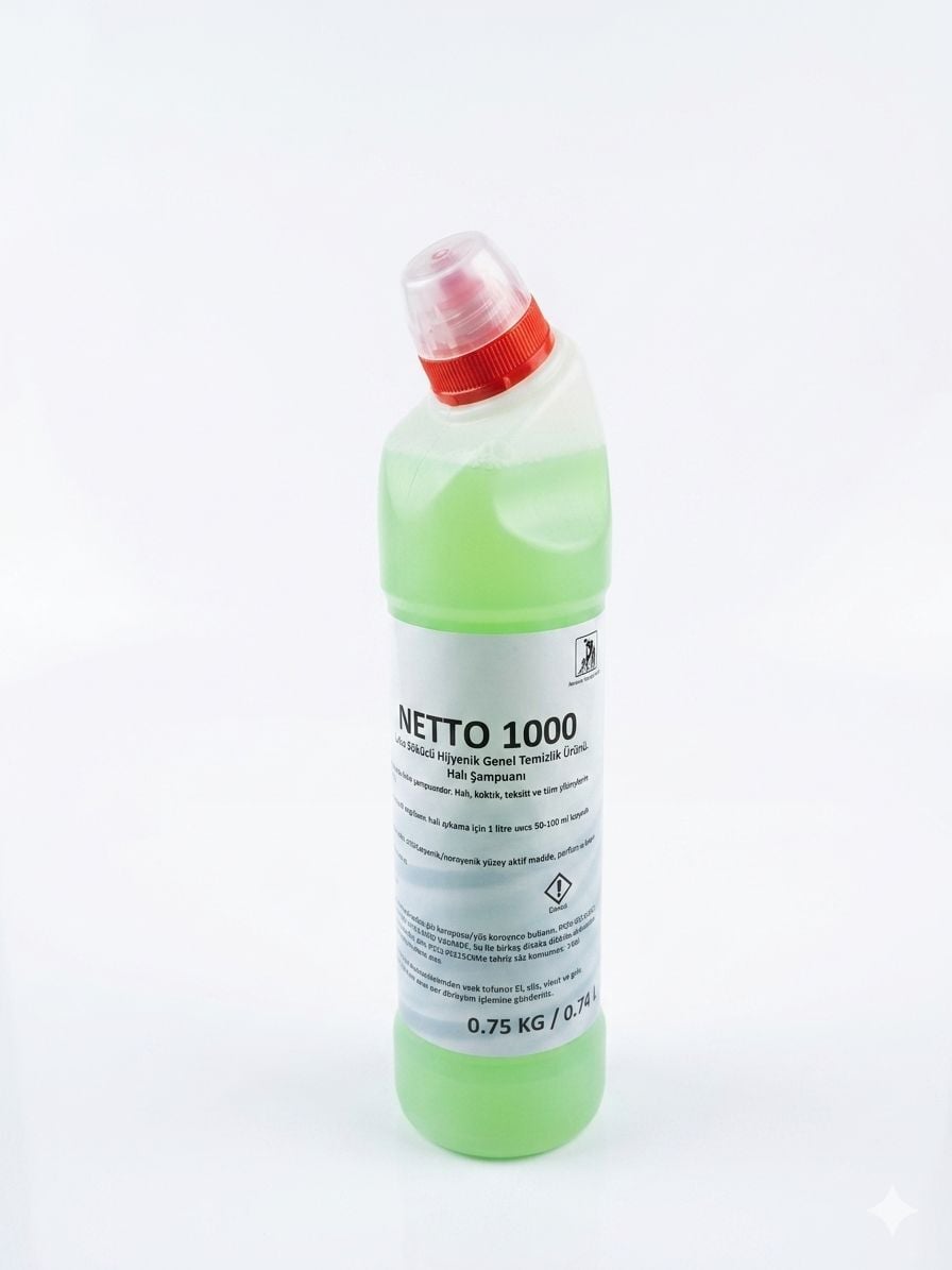 Lotus Netto 1000 Genel Temizlik Halı Şampuan Leke Sökücü 750 Ml
