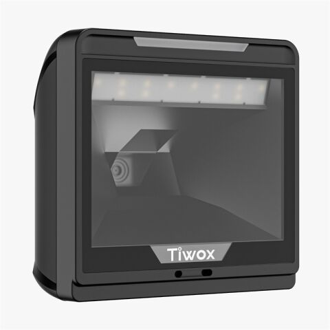 TIWOX VS-8000 2D KAREKOD KABLOLU USB MASAÜSTÜ BARKOD OKUYUCU
