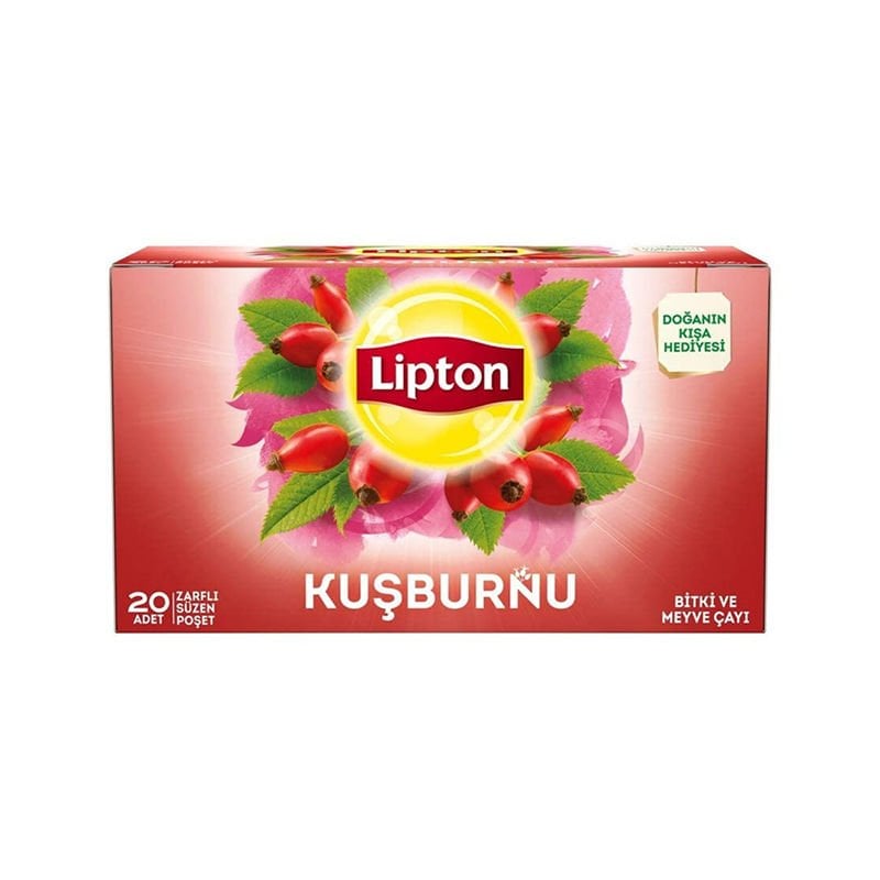 Lipton Bitki Çayı Kuşburnu 20'li Paket