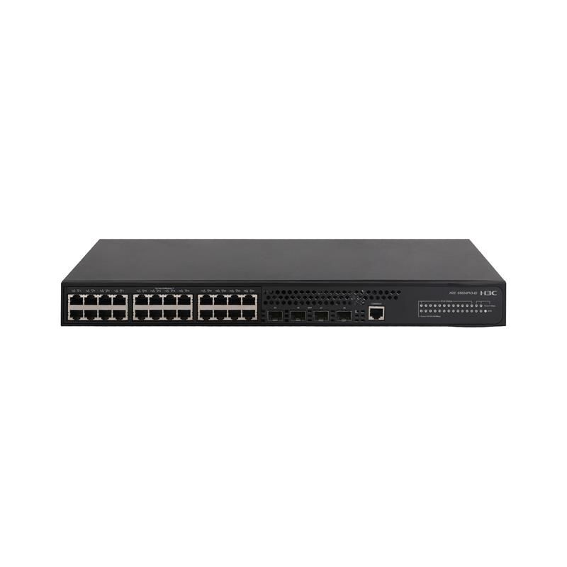 H3C S5024PV3-EI 24 PORT GIGABIT + 4X1GB SFP UPLINK YONETILEBILIR L2 RACKMOUNT SWITCH
