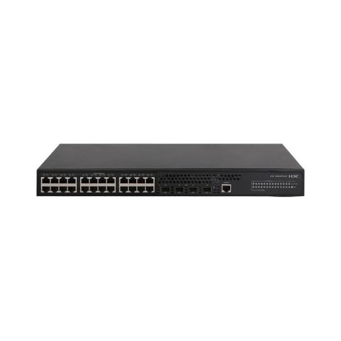 H3C S5024PV3-EI 24 PORT GIGABIT + 4X1GB SFP UPLINK YONETILEBILIR L2 RACKMOUNT SWITCH