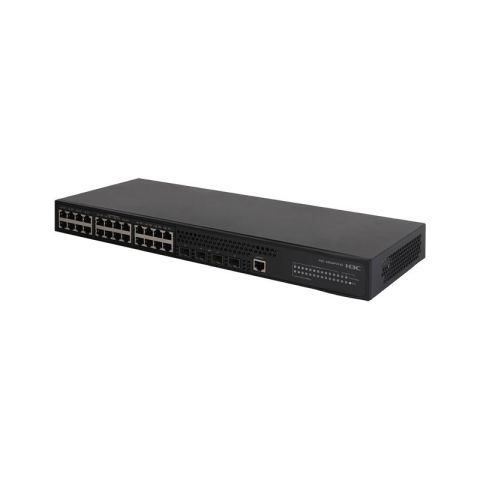 H3C S5024PV3-EI 24 PORT GIGABIT + 4X1GB SFP UPLINK YONETILEBILIR L2 RACKMOUNT SWITCH