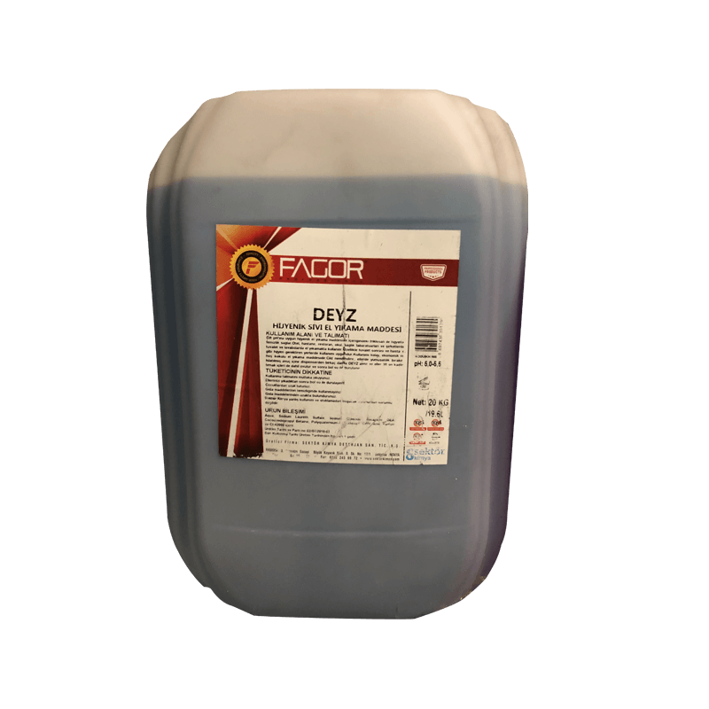 Fagor Deyz 920 Kokusuz Hijyenik Sıvı El Yıkama Maddesi 20 Kg