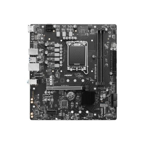 MSI GEFORCE PRO B760M-B DDR4 6400MHZ 1XHDMI 1XM.2 USB 3.2 1700P MATX