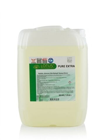 Lotus Pure Extra Renksiz Kokusuz Elde Bulaşık Deterjanı 20 Kg