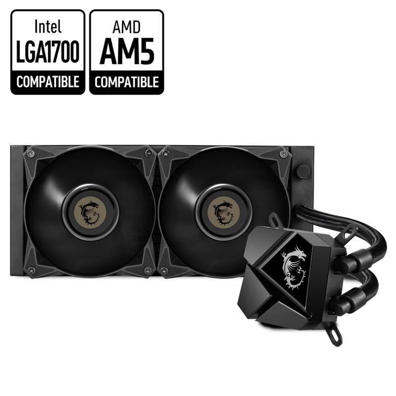 MSI MAG CORELIQUID P240 240MM SIVI İŞLEMCİ SOĞUTUCUSU