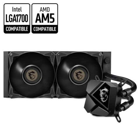 MSI MAG CORELIQUID P240 240MM SIVI İŞLEMCİ SOĞUTUCUSU
