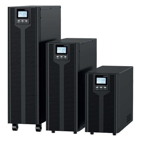 TESCOM TEOS 320 20KVA 3F/3F (40X7AH) RS-232 6/15 DK LCD ONLINE UPS (TRIFAZE)