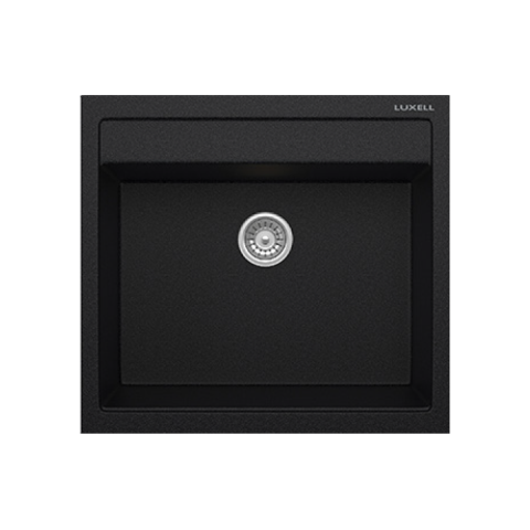 LX-535 RIVA Granit Siyah Eviye