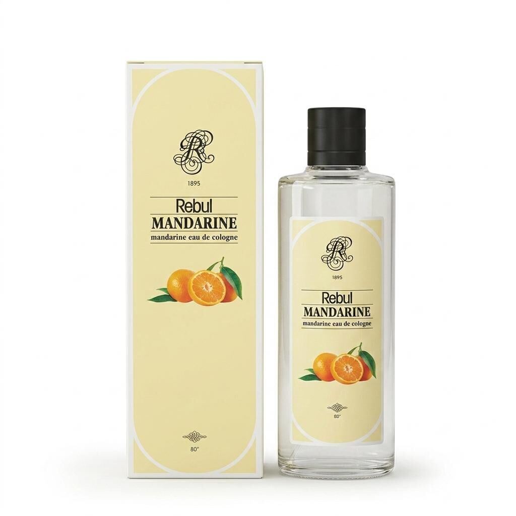 Rebul Mandarine Cam Şişe Kolonya 250 Ml