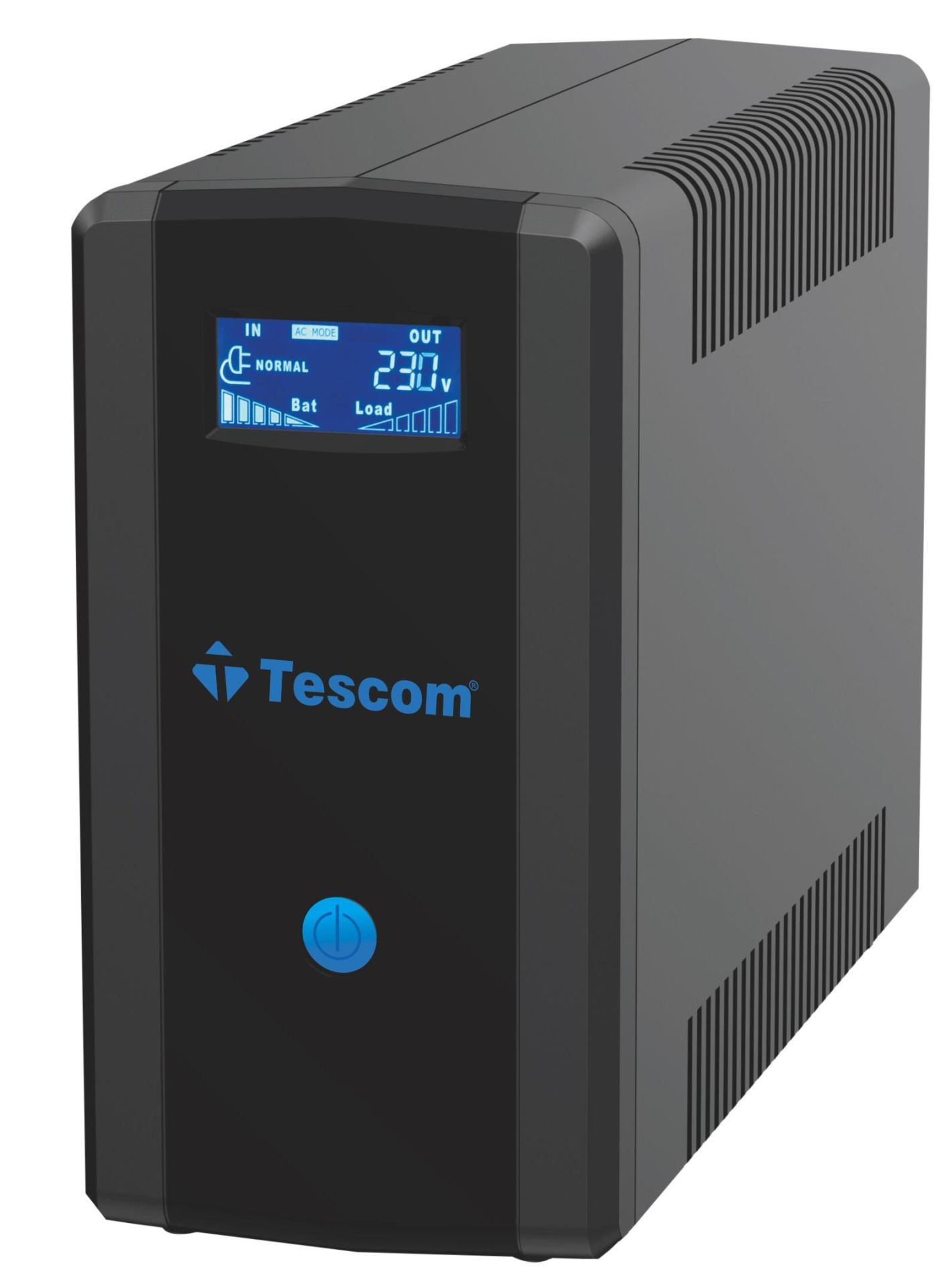 TESCOM LEO+ 1200VA 1F/1F (2X7AH) LCD LINE INT. UPS 5/10DK